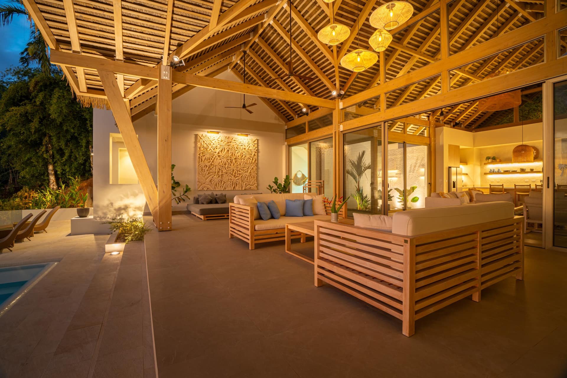 Casa Frenchie — the infinity pool and ocean view
