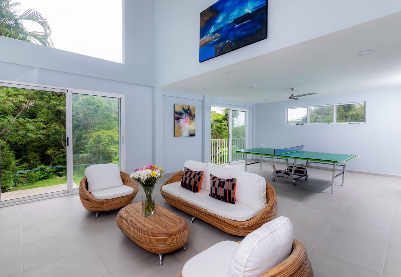 Villa Costa Vida &mdash; a bedroom with jungle and ocean outlook