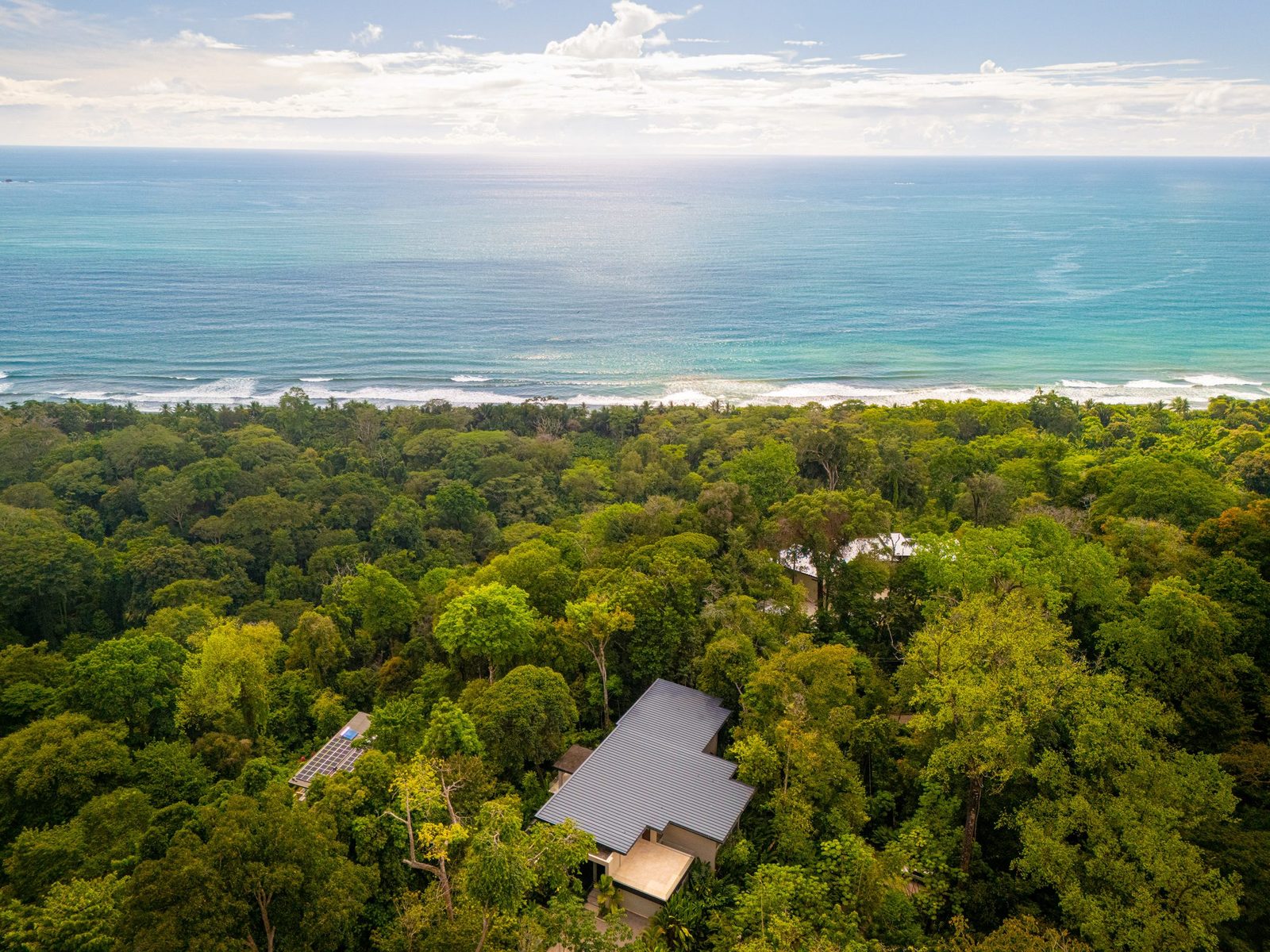 Casa Colibri — the ocean-view infinity pool with the Whale's Tail beyond
